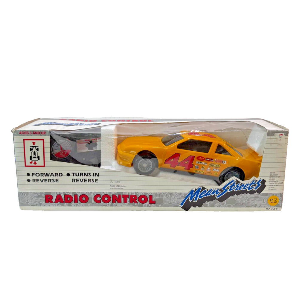 1995 Mean Streets SCIENTIFIC Toys Radio Control NIB Mustang No 30834 EUC